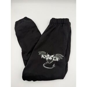 Boys Lie Black Sweatpants Joggers